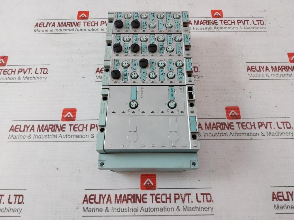 Siemens Simatic 6Gt2002-1Hd00 Rfid Connection Block For Rf170C 24Vdc