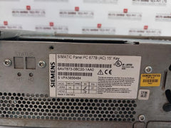 Siemens Simatic 6Av7873-0Bc20-1Aa0 Panel Pc 677B (Ac) 15" Key