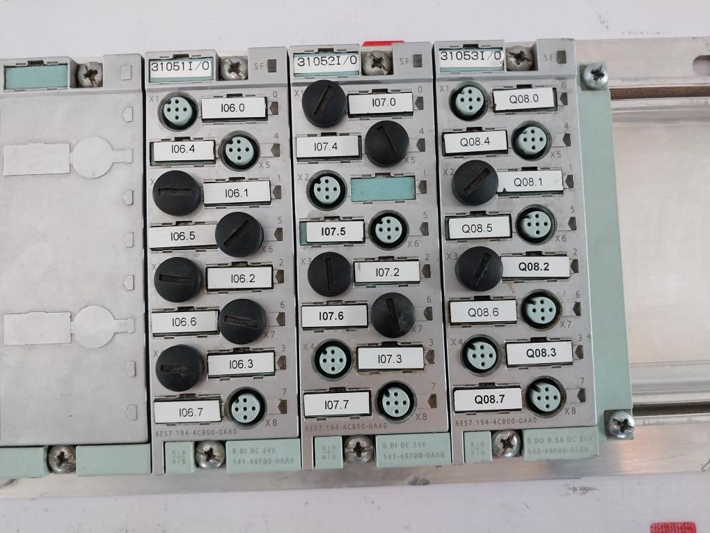 Siemens 6es7 194-4ga00-0aa0 500mm Narrow Module Rack Assembly Carrier
