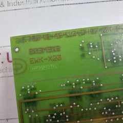 Siemens Simatic C79040-a6412-c497-04-85 Pc Board C79040-a6412-c497-04-86