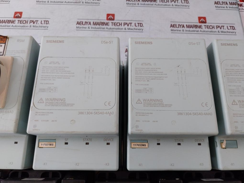 Siemens Simatic ET 200PRO Assembly Carrier Module Rack Motor Starter