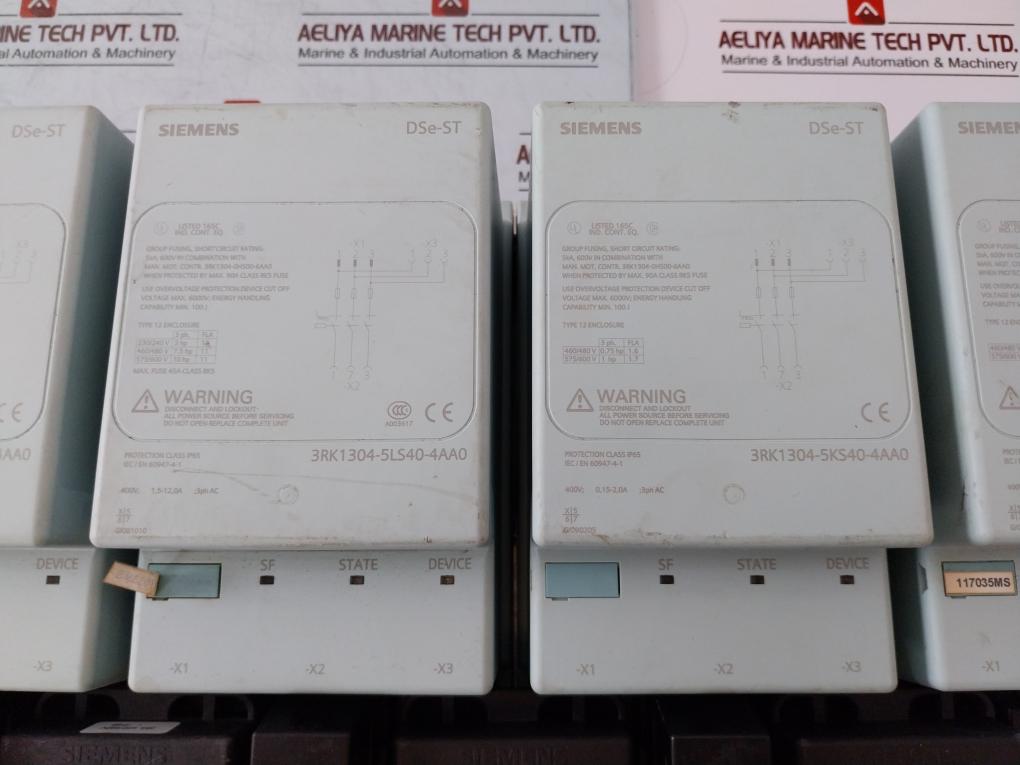 Siemens Simatic ET 200PRO Assembly Carrier Module Rack Motor Starter