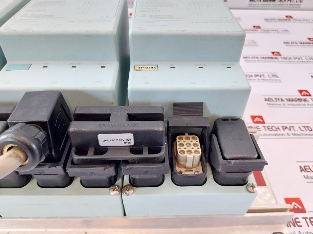 Siemens Simatic ET 200PRO Assembly Carrier Module Rack Motor Starter