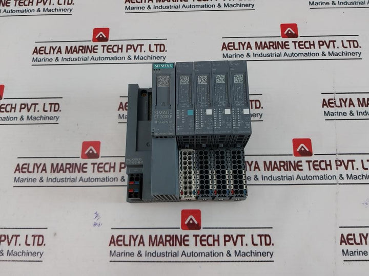 Siemens Simatic Et 200Sp ,6Es7155-6Au00-0Dn0, 6Es7138-6Cg00-0Ba0 Plc I/O Module