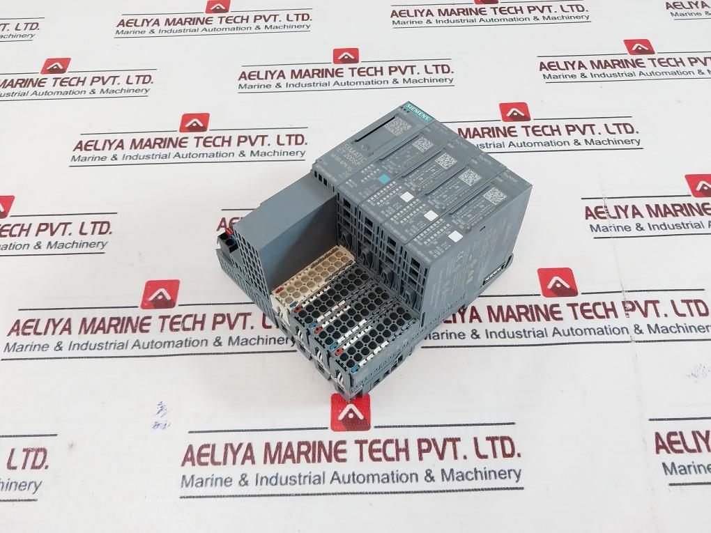 Siemens Simatic Et 200Sp ,6Es7155-6Au00-0Dn0, 6Es7138-6Cg00-0Ba0 Plc I/O Module