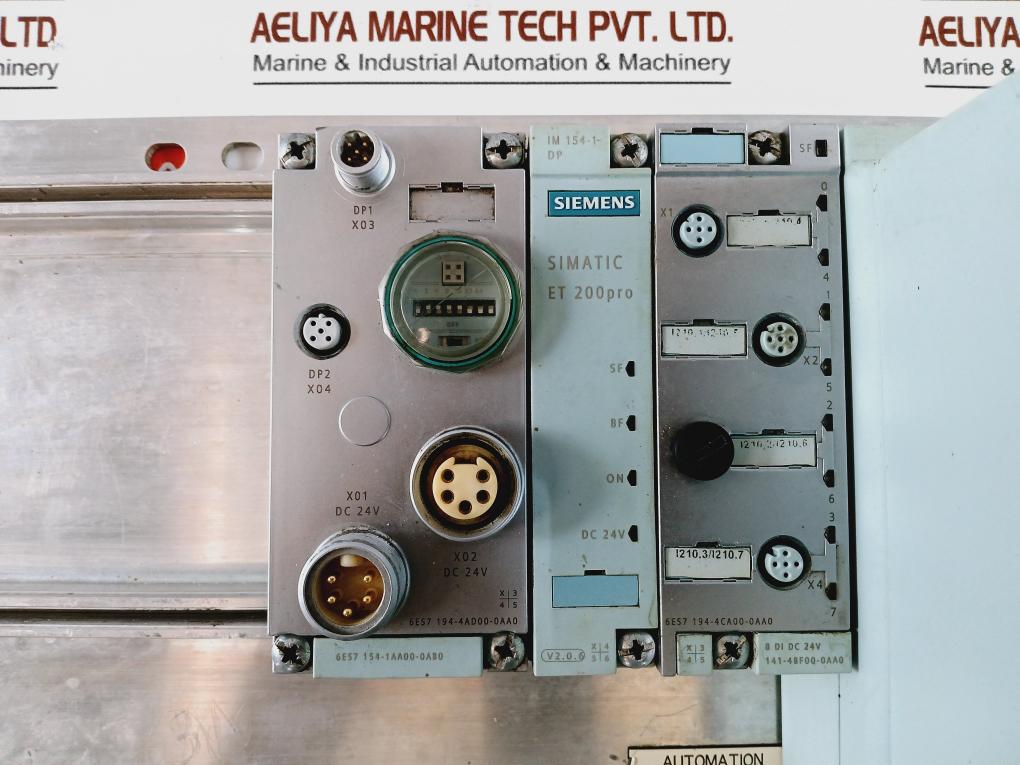 Siemens Simatic ET 200PRO Interface Module IM 154-1 DP, DC 24V, V: 2.0.6