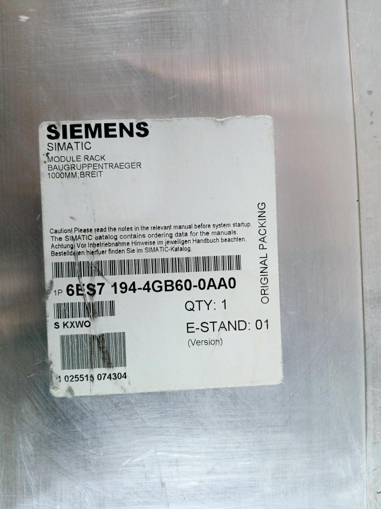 Siemens Simatic ET 200PRO Interface Module IM 154-1 DP, DC 24V, V: 2.0.6