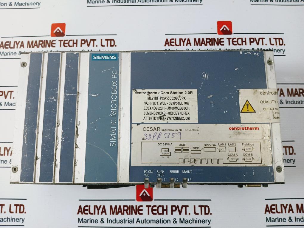 Siemens Simatic Ipc427D Microbox Pc 6Ag4140-2Bk30-0Ca0 E223122