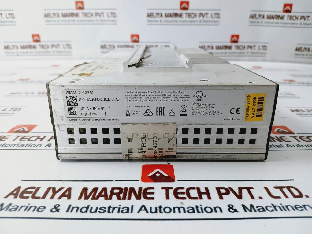 Siemens Simatic Ipc427D Microbox Pc 6Ag4140-2Bk30-0Ca0 E223122
