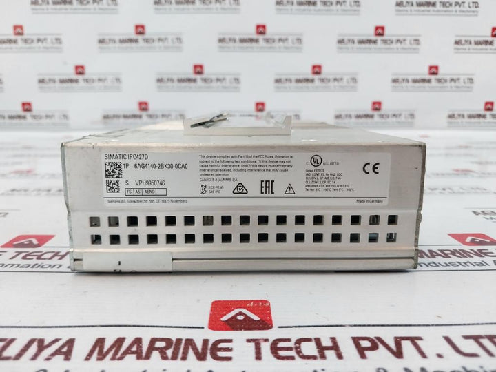 Siemens Simatic Ipc427D Microbox Pc 6Ag4140-2Bk30-0Ca0