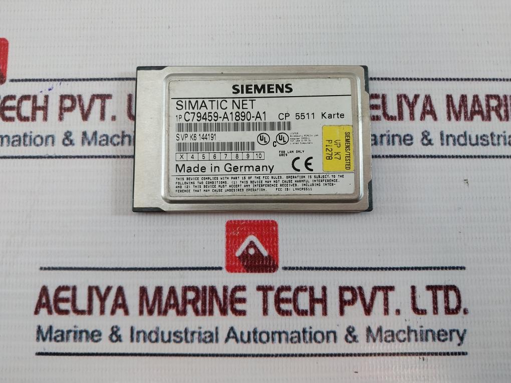Siemens Simatic Net C79459-A1890-A1 Process Field Bus CP5511 Card