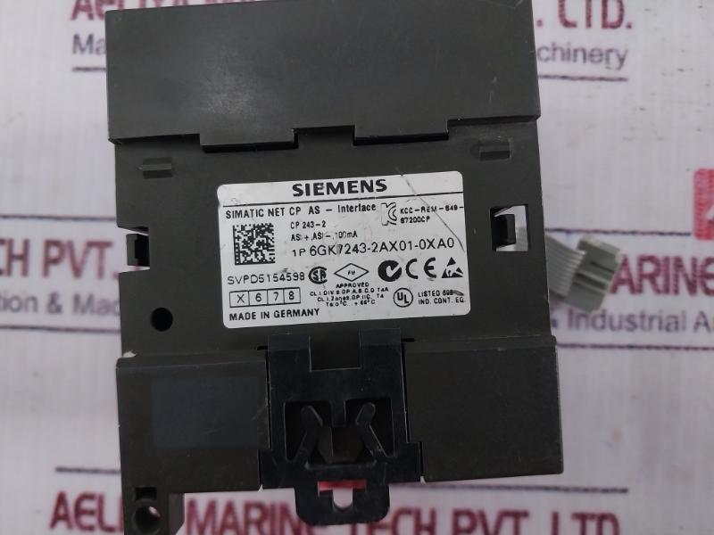 Siemens Simatic Net Cp 6Gk7 243-2Ax01-0Xa0 243-2 Communications Processor