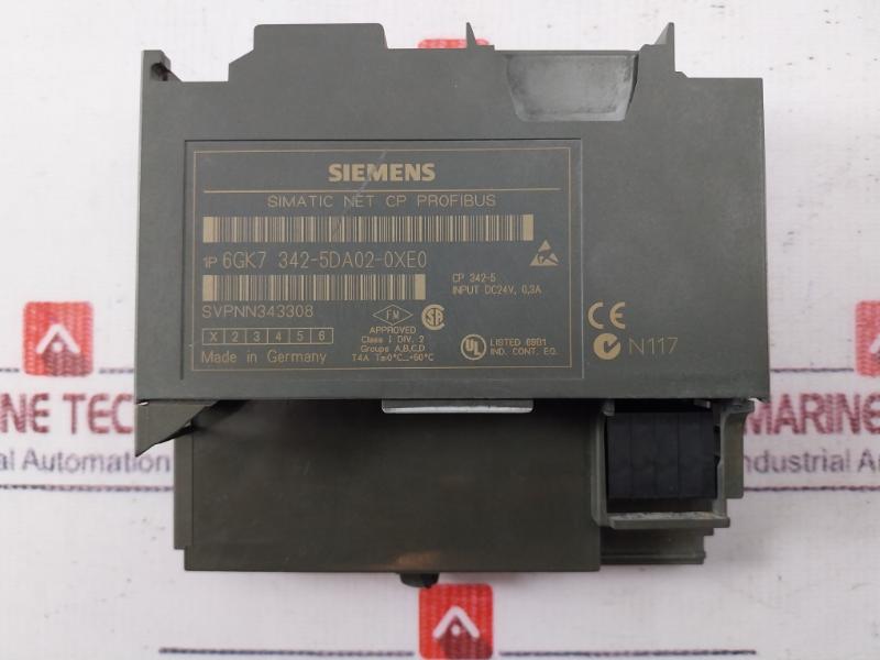 Siemens Simatic Net Cp Profibus 6Gk7 342-5Da02-0Xe0 Processor V5.0 Cp 342-5