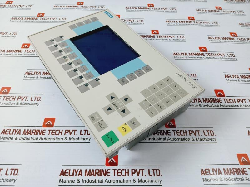 Siemens Simatic Op27 6Av3627-1Jk00-0Ax0 Operator Panel Stn Lc Display
