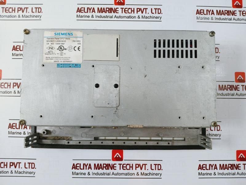 Siemens Simatic Op27 6Av3627-1Jk00-0Ax0 Operator Panel Stn Lc Display