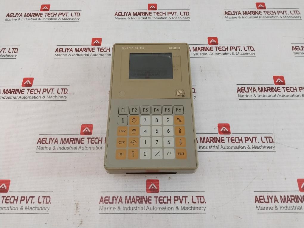 Siemens Simatic Op 396 6Es5 396-0Ua11 Operator Panel Ip40 250V, 0 C - 45 C