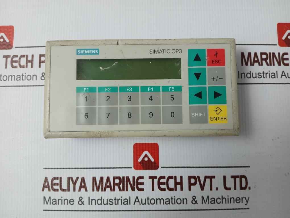 Siemens Simatic Op3 S7 Td200 Operator Panel Dc24V/120Ma 6Es7 272-0Aa20-0Ya0