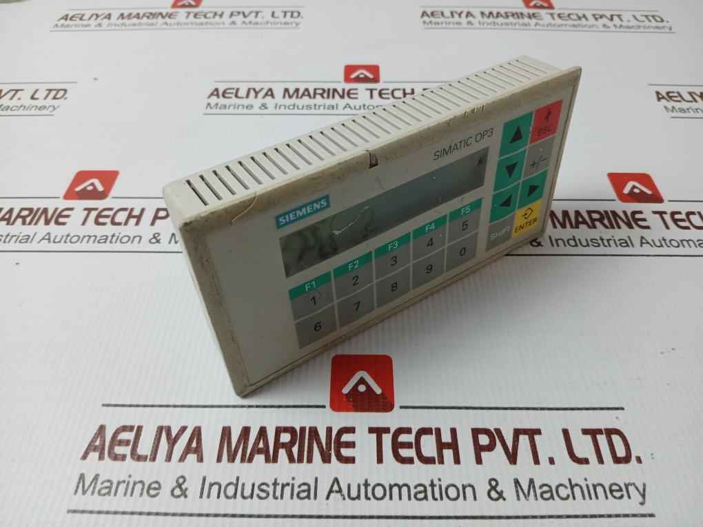 Siemens Simatic Op3 S7 Td200 Operator Panel Dc24V/120Ma 6Es7 272-0Aa20-0Ya0