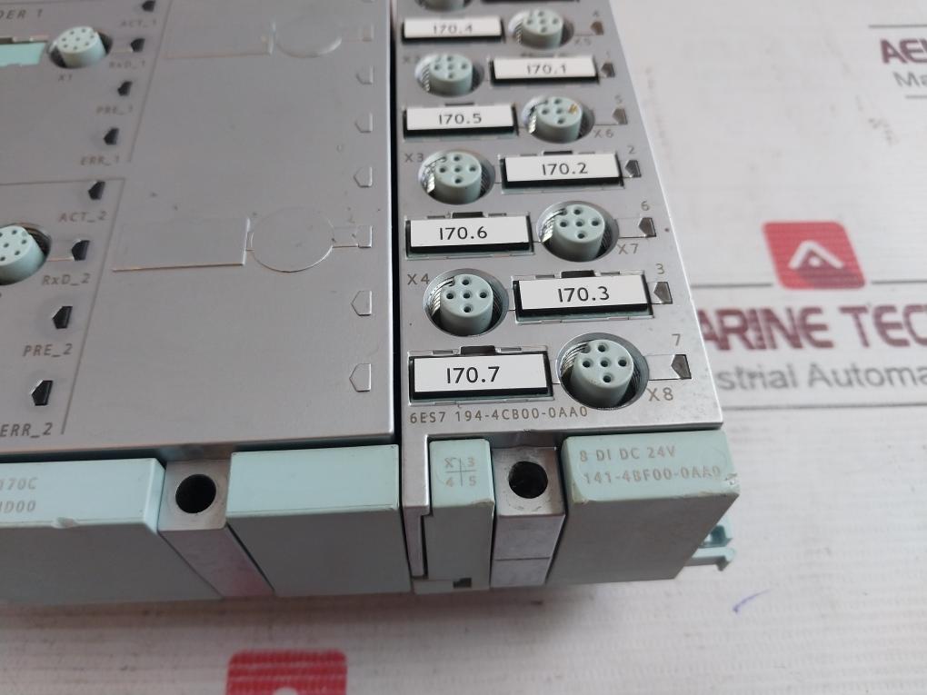 Siemens Simatic Rf170C 6Gt2002-1Hd00 I/O Connection Block 6Es7 194-4Cb00-0Aa0