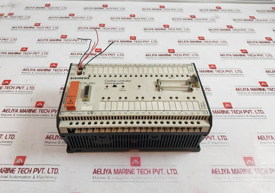 Siemens Simatic S5 101U 6Es5 101-8Ua13 Central Controller 25A 240Vac 5A 24Vdc