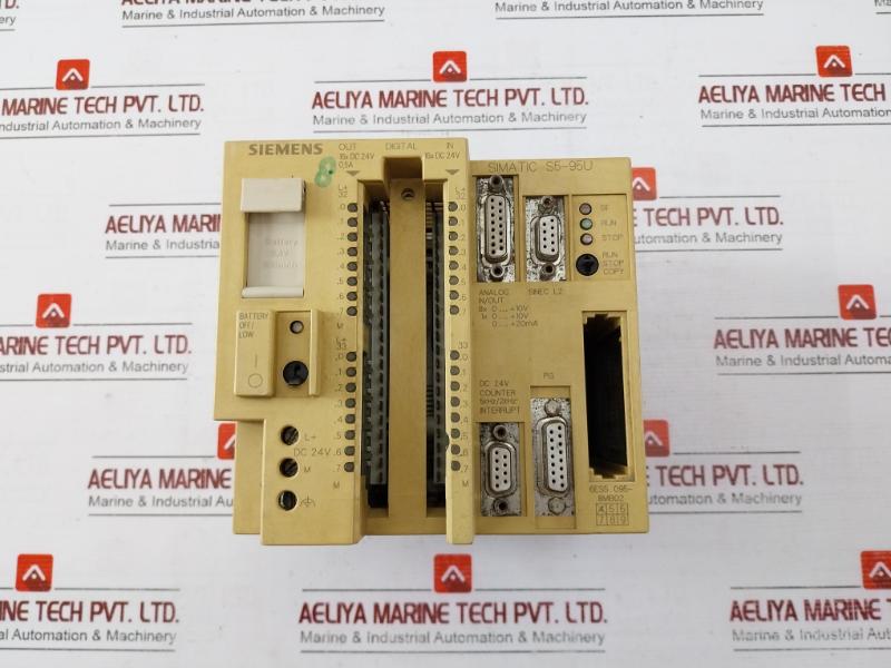 Siemens Simatic S5 6Es5 095-8Mb02 -95U Compact Unit With Profibus Interface Dc 24V