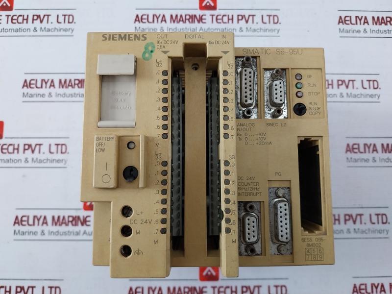 Siemens Simatic S5 6Es5 095-8Mb02 -95U Compact Unit With Profibus Interface Dc 24V