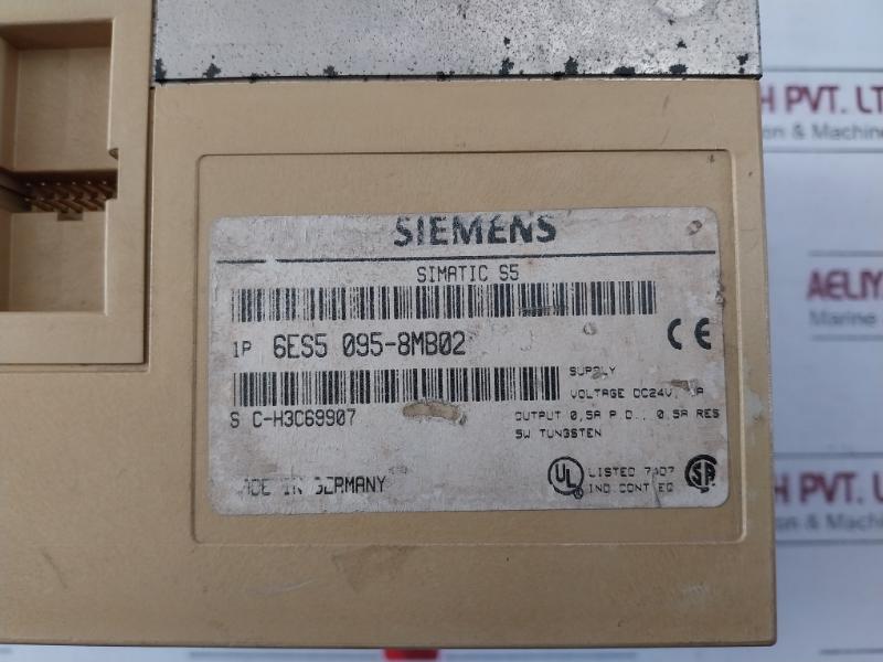 Siemens Simatic S5 6Es5 095-8Mb02 -95U Compact Unit With Profibus Interface Dc 24V