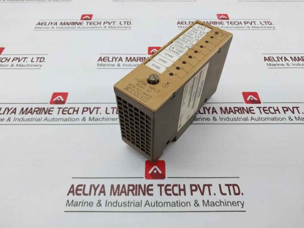 Siemens Simatic S5 6Es5 421-8Ma12 Digital Input Module 8X24Vdc Wz04