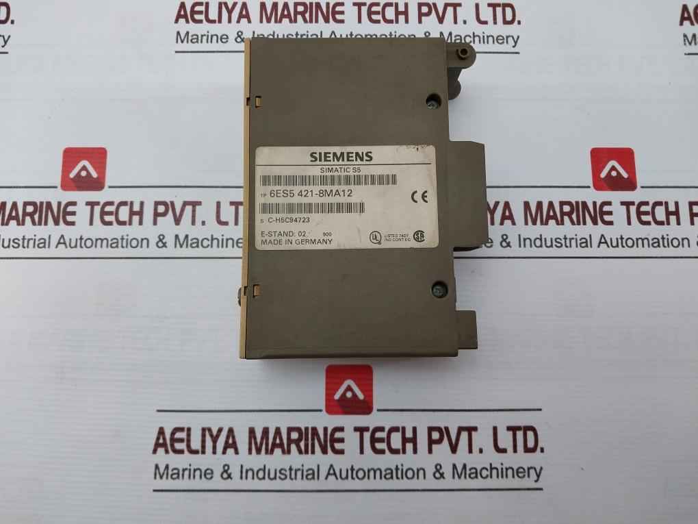 Siemens Simatic S5 6Es5 421-8Ma12 Digital Input Module 8X24Vdc Wz04