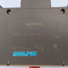 Siemens Simatic S5 6Es5 431-8Ma11 Digital Input 60˚C 8X24V Dc
