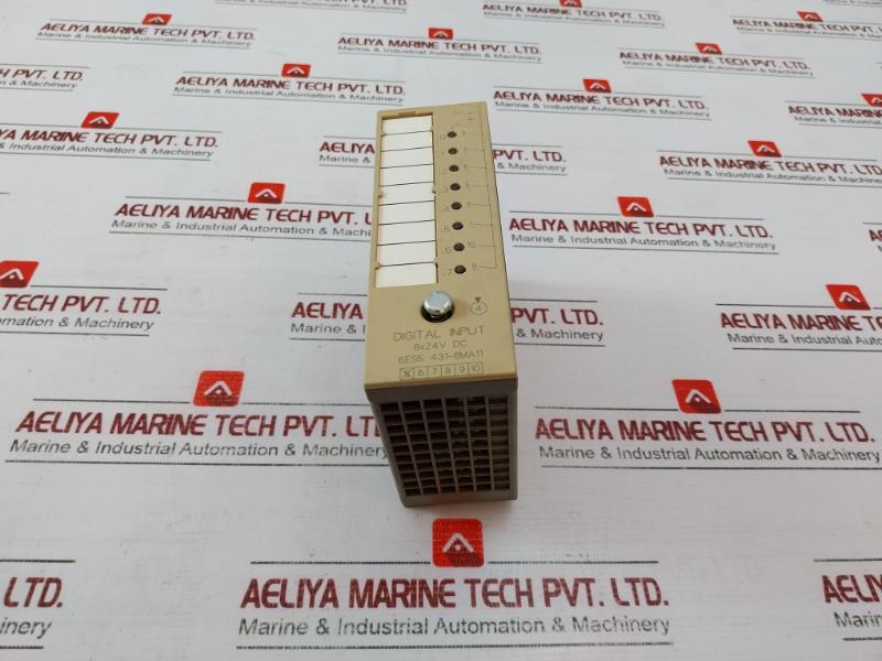 Siemens Simatic S5 6Es5 431-8Ma11 Digital Input Module 8X24V Dc E-stand: 05