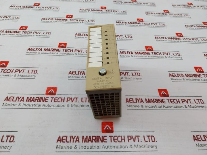 Siemens Simatic S5 6Es5 431-8Ma11 Digital Input Module 8X24V Dc E-stand: 05