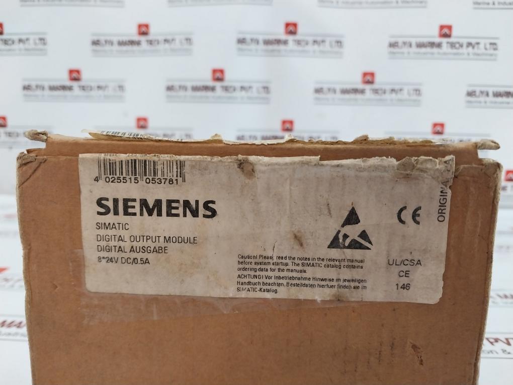 Siemens Simatic S5 6Es5 441-8Ma11 Digital Output Module 8X24V Dc/0,5A 1P 5W