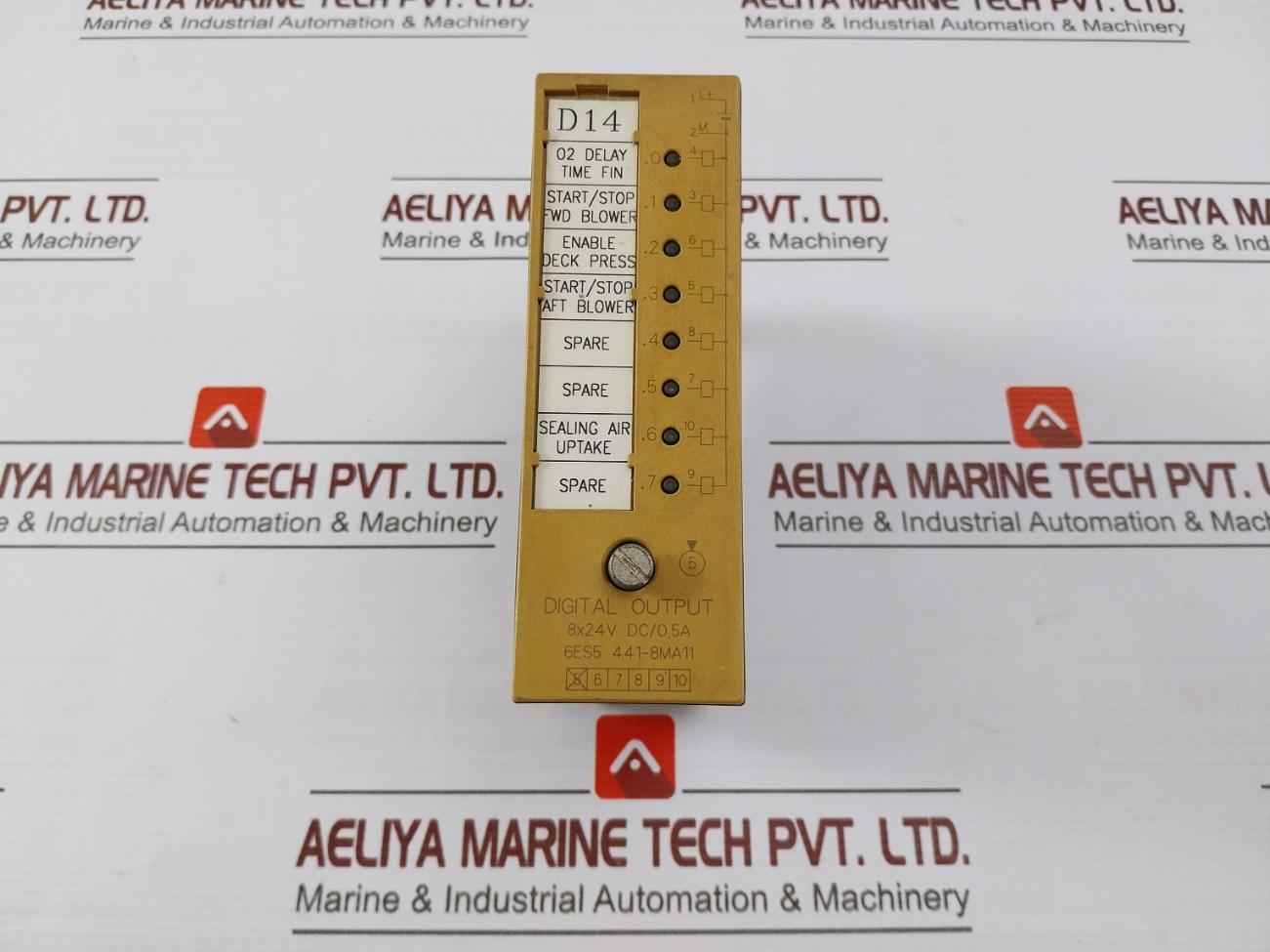 Siemens Simatic S5 6Es5 441-8Ma11 Digital Output Module 8X24Vdc 0.5A