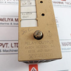 Siemens Simatic S5 6Es5 452-8Mr11 Relay Output Module Used