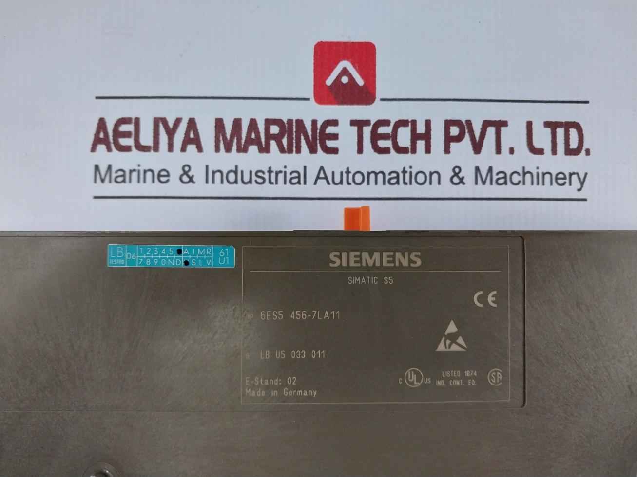 Siemens Simatic S5 6Es5 456-7La11 Digital Output Module 1 X 3 To 10/2