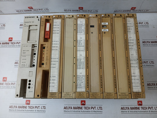 Siemens Simatic S5 6Es5 458-7Lb11 Relay Output Module 458-7La11, 460-7La12 24Vdc