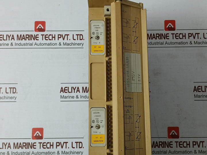 Siemens Simatic S5 6Es5 458-7Lb11 Relay Output Module 458-7La11, 460-7La12 24Vdc