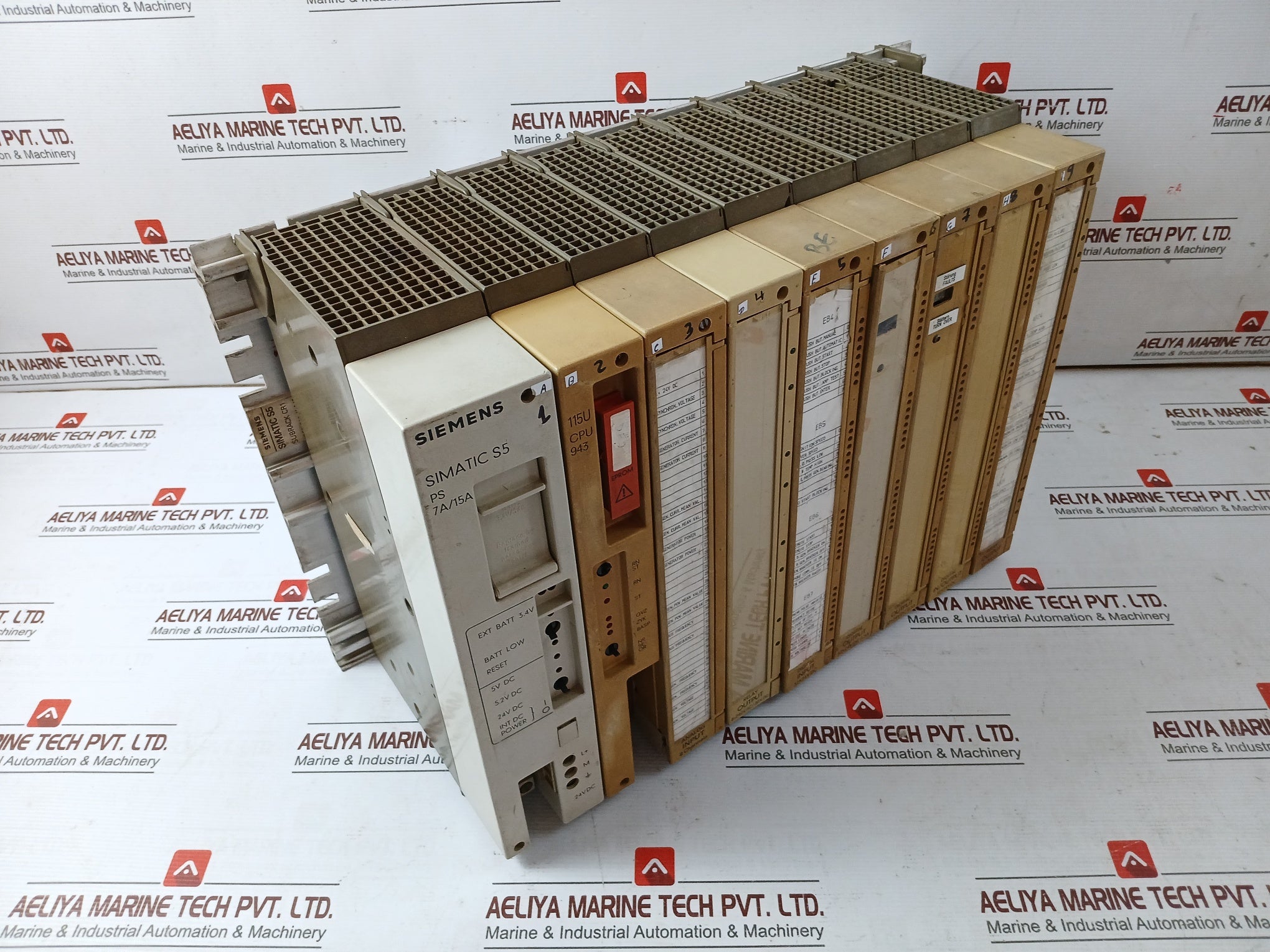 Siemens Simatic S5 6Es5 458-7Lb11 Relay Output Module 458-7La11, 460-7La12 24Vdc