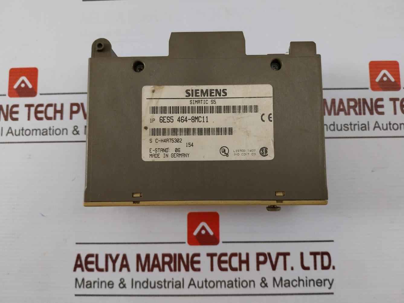 Siemens Simatic S5 6Es5 464-8Mc11 Analog Input Module Wz04 4X