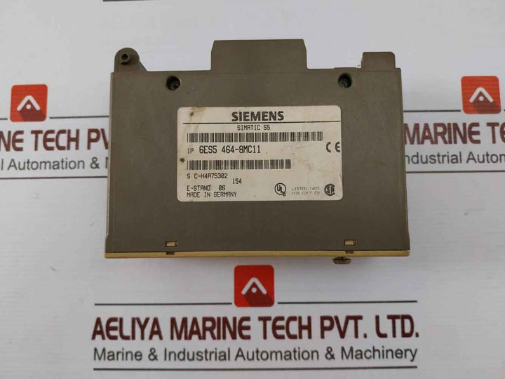 Siemens Simatic S5 6Es5 464-8Mc11 Analog Input Module Wz04 4X