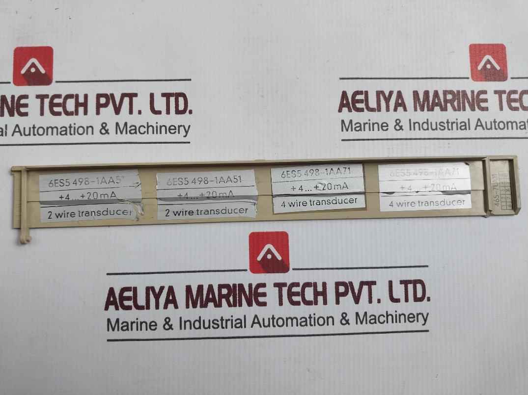 Siemens Simatic S5 6Es5 465-7La11 Analog Input Module 4-20Ma