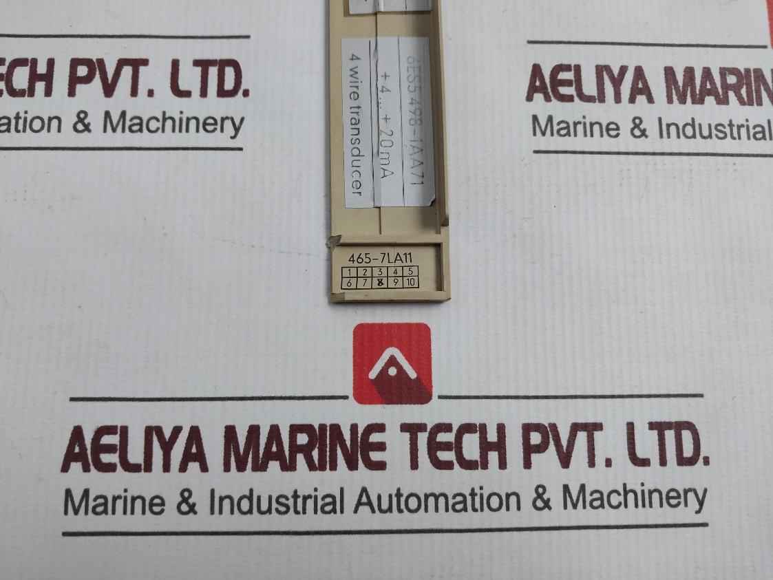 Siemens Simatic S5 6Es5 465-7La11 Analog Input Module 4-20Ma