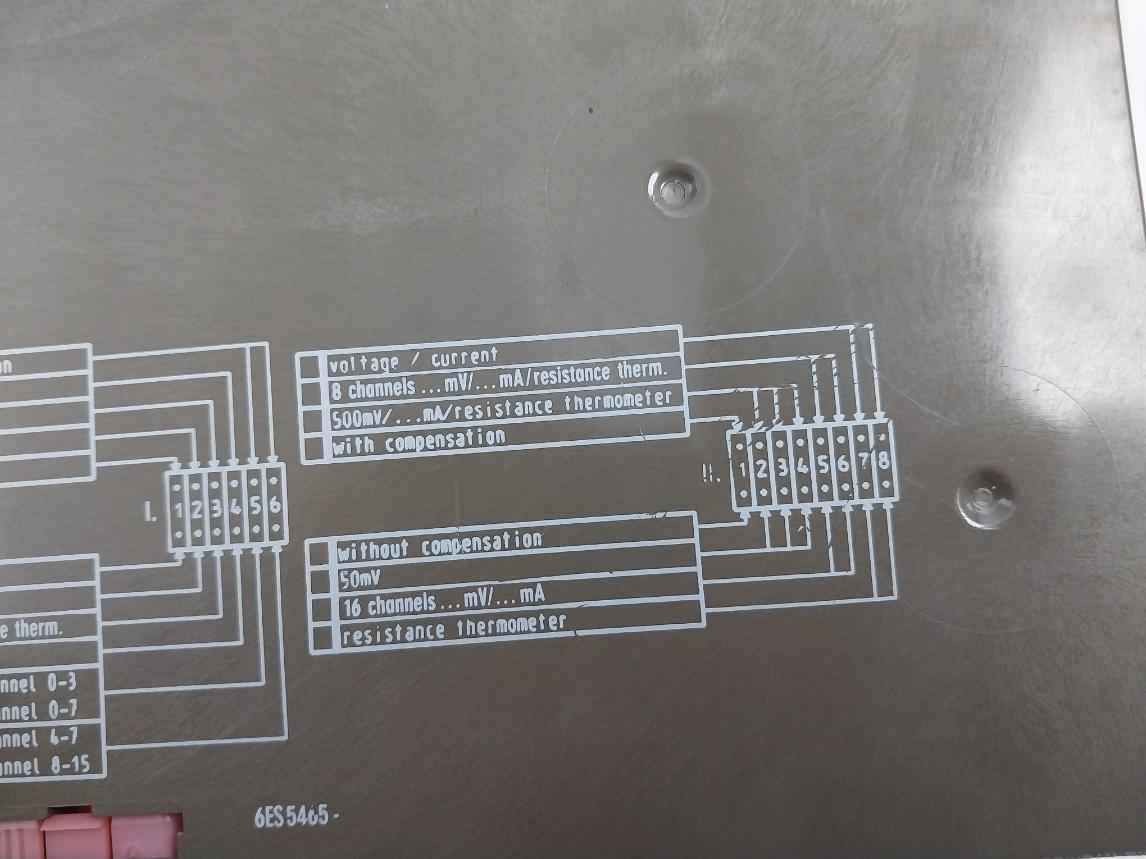 Siemens Simatic S5 6Es5 465-7La11 Analog Input Module 4-20Ma
