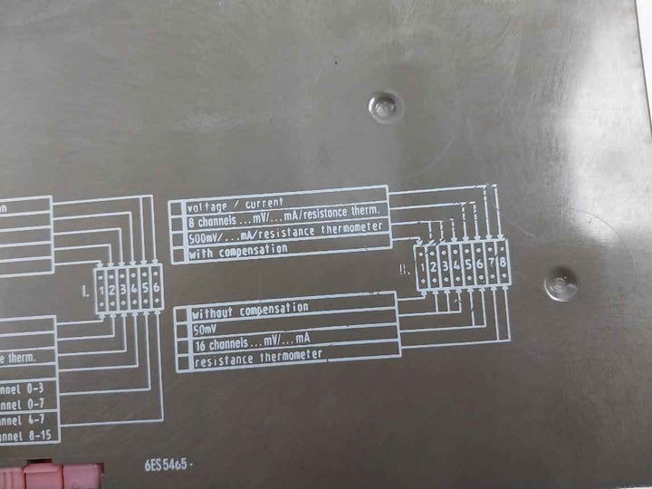 Siemens Simatic S5 6Es5 465-7La11 Analog Input Module 4-20Ma