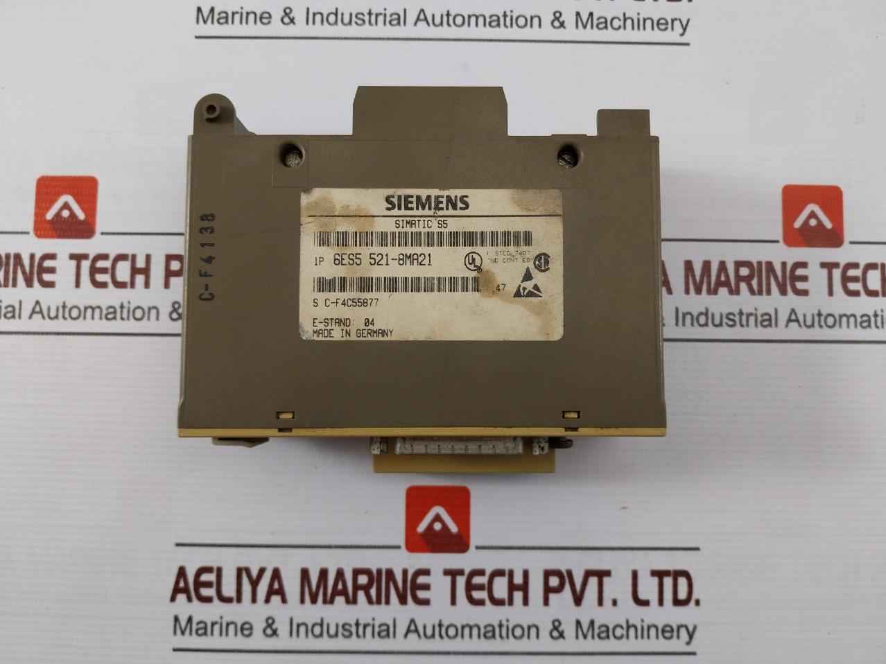 Siemens Simatic S5 6Es5 521-8Ma21 Interface Module 1Net812 0030