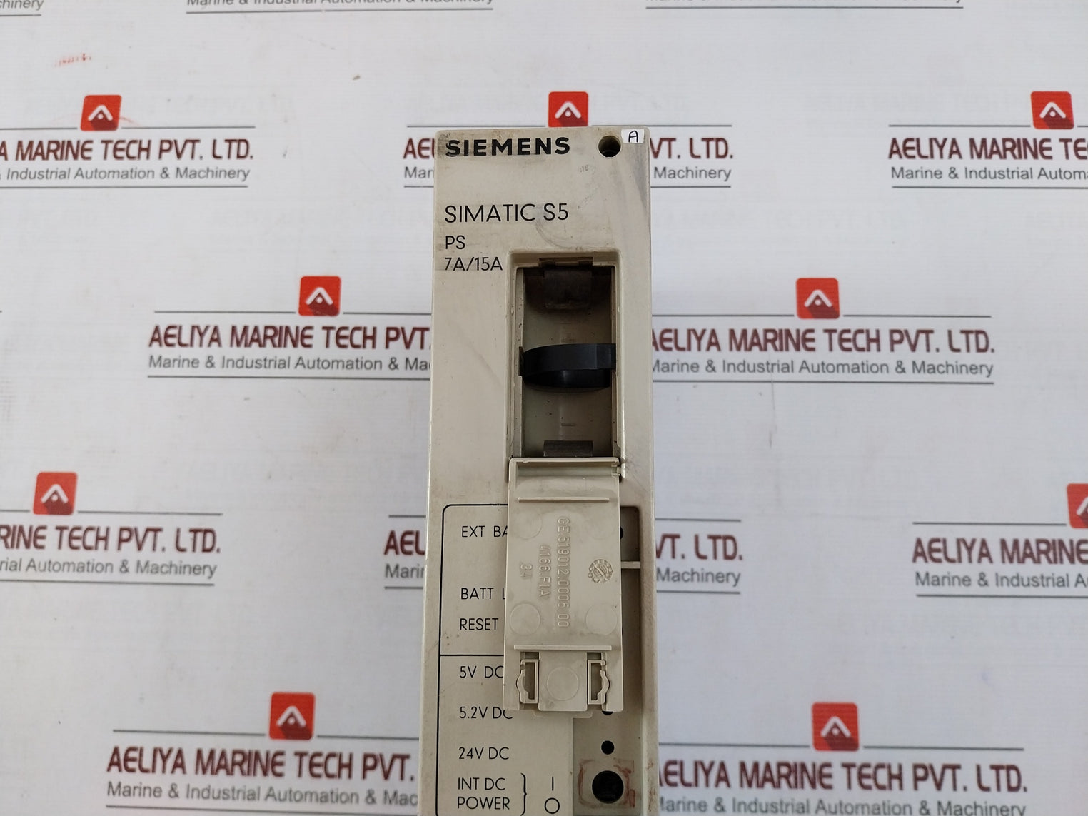 Siemens Simatic S5 Din 41752 Modular Power Supply Rack 6Es5 943-7Ua11, 375-0La41