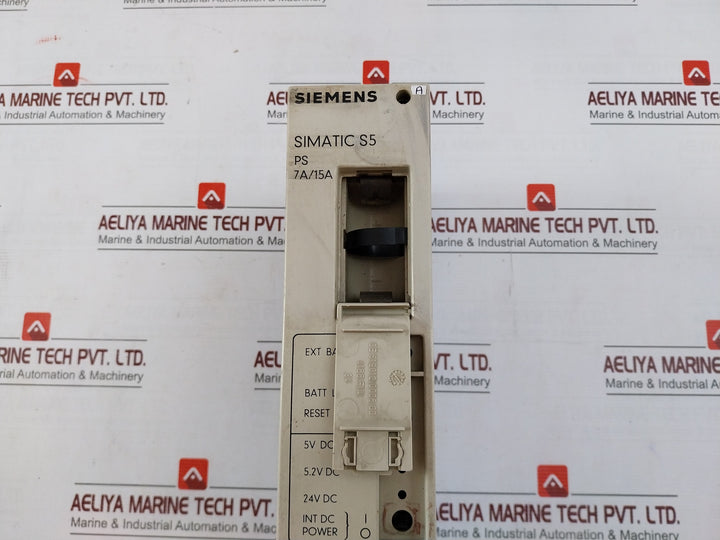 Siemens Simatic S5 Din 41752 Modular Power Supply Rack 6Es5 943-7Ua11, 375-0La41