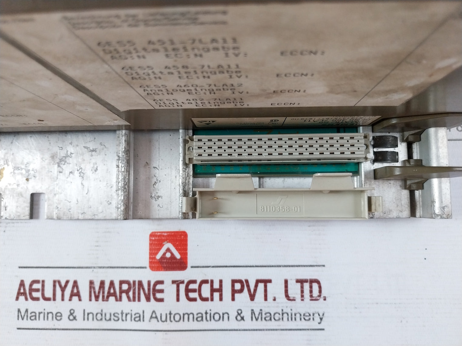 Siemens Simatic S5 Din 41752 Modular Power Supply Rack 6Es5 943-7Ua11, 375-0La41