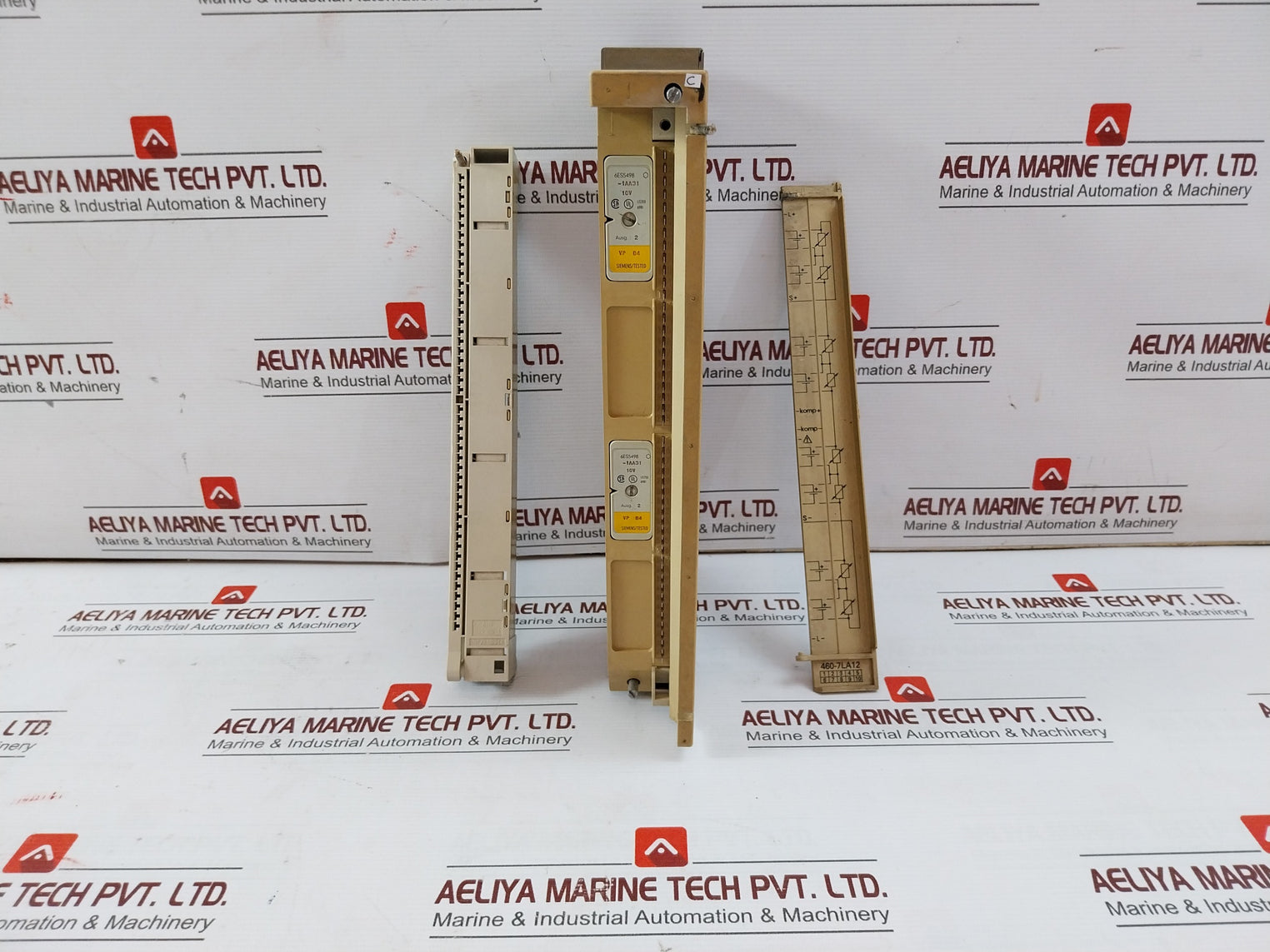 Siemens Simatic S5 Din 41752 Modular Power Supply Rack 6Es5 943-7Ua11, 375-0La41